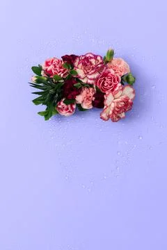 Background from bright spring flowers in full bloom. Foto stock