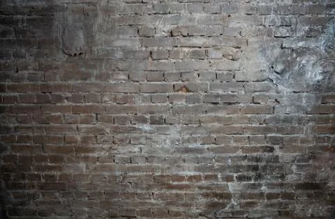 Background brown brick wall Stock Photos