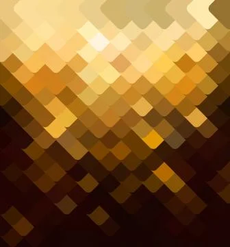 Background with a brown tile Stock Illustration