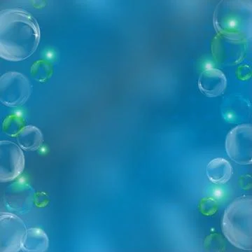 Background, bubbles Stock Illustration