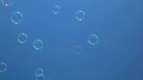 Background bubbles with a summer feeling 1080p Stock Footage 10916972