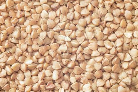 Background of buckwheat grains Stock Photos