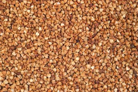 Background of buckwheat Foto stock
