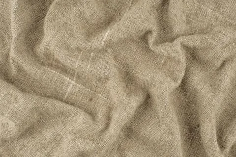 Background of burlap hessian sacking Stock Photos