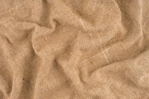 Background of burlap hessian sacking Stock Photos