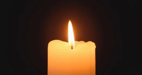 Background with  burning candles Stock Footage 123975636