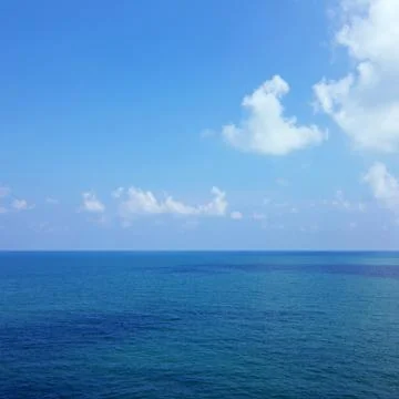 Background of calm sea Stock Photos