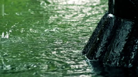 Background Calming pool water flow Stock-Footage 257388699