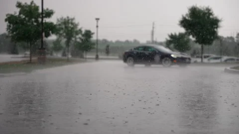 Background  With Car Turn Past The Camera Stock Footage 247256244