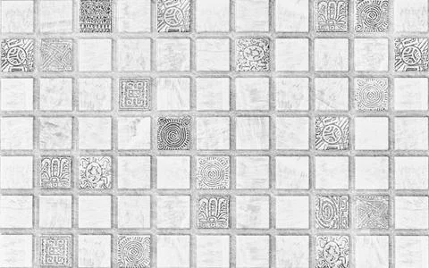 Background of cells square from white to gray Foto stock