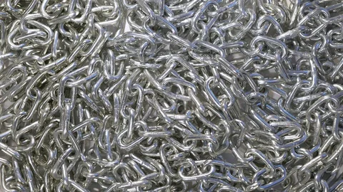 Background from chains Video stock 122573761