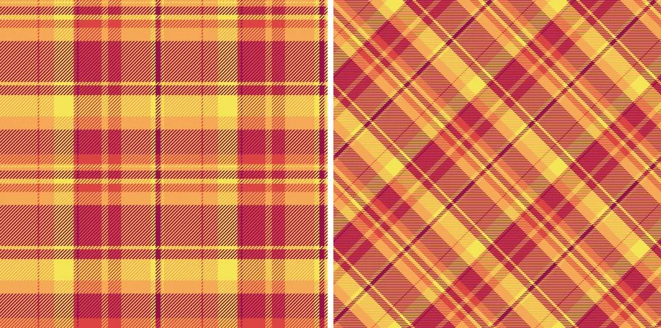 Background check pattern of tartan vector fabric with a texture textile pla.. Stock Illustration