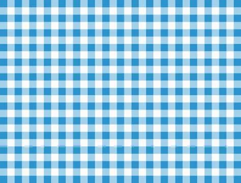 Background with checkered tablecloth. Illustrazione stock