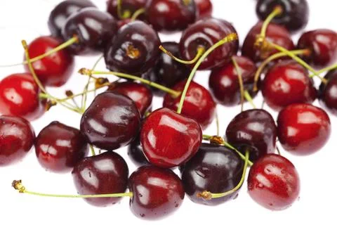 Background of cherry Stock Photos