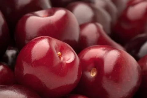 Background of a cherry Stock Photos