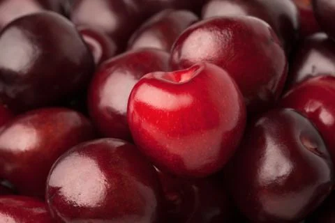 Background of a cherry Stock Photos