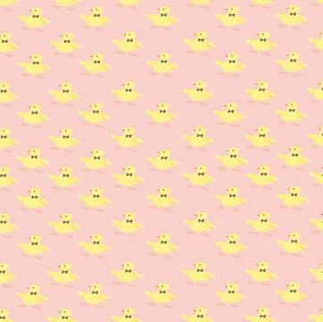 Background of the Chicks Stock Illustration