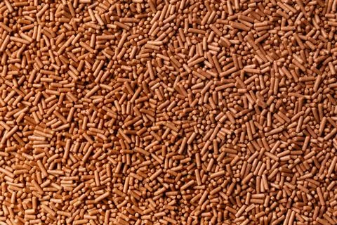 Background of chocolate chips copy space Stock Photos