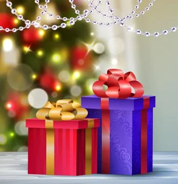 Background with Christmas ball Stock Illustration