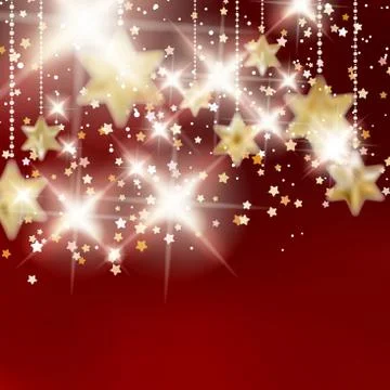 Background with Christmas balls. Stock Illustration