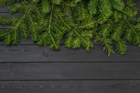 Background with Christmas decorations Stock Photos