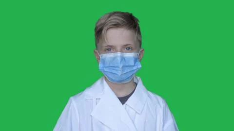 On the background of a chromakey Stock-Fotos