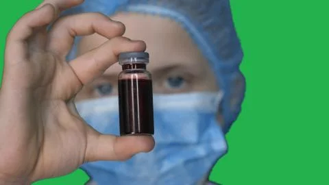 On the background of a chromakey Stock Photos