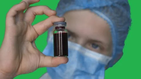 On the background of a chromakey Stock Photos