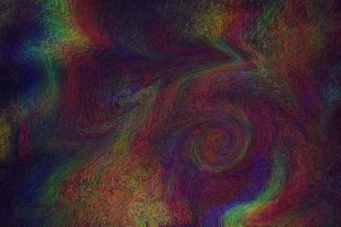 Background chromatic aberration create with procreate 库存插图