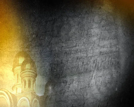 Background with the Church 2 Stock Footage 53896455