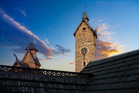 Background church Stock Photos
