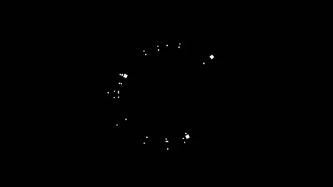 BACKGROUND  CIRCLE HUD ELEMENT Stock-Footage 160741100