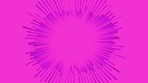 Background with a circle of moving stripes. 3d rendering loop animation 4K Stock Footage 266789533