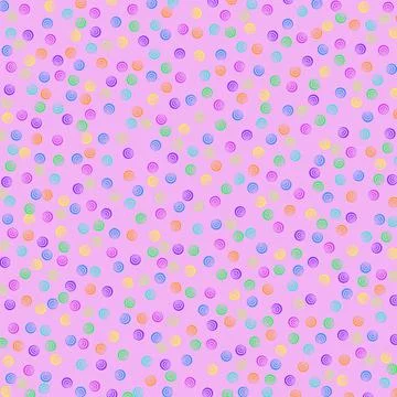 Background of circles of different colors. Stock Illustration