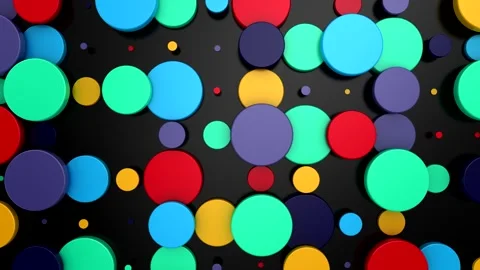 Background of Circles Stock Footage 325790616