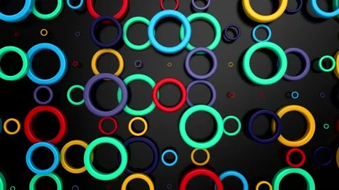 Background of Circles Stock Footage 327612210