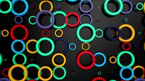 Background of Circles Stock Footage 327612273