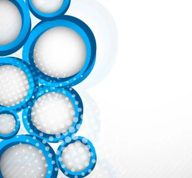 Background with circles Stock Illustration