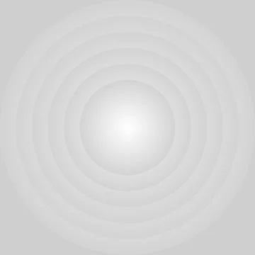 Background with circles. White with gray circles. Illustrazione stock