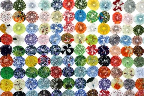 Background clasper fabric Stock Photos