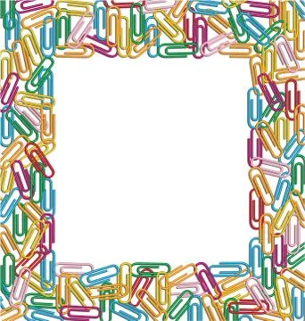 Background clip square space center Stock Illustration