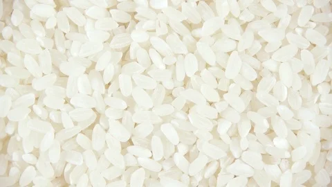 Background of clockwise rotating grain cereals top view Stock Footage 99770198