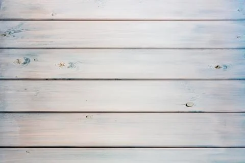 Background : close-up of floor in light blue wood Stock Photos