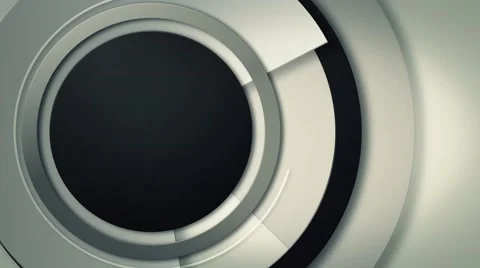 Background with close-up of moving lens circles, loop Stock Footage 43676717