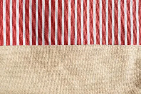 Background of close up summer bag. Texture of fabric Stock Photos