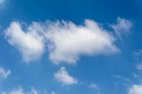 Background cloud in blue sky Stock Photos