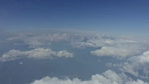 Background of clouds: aerial view, flying above the clouds Stock Footage 169899168