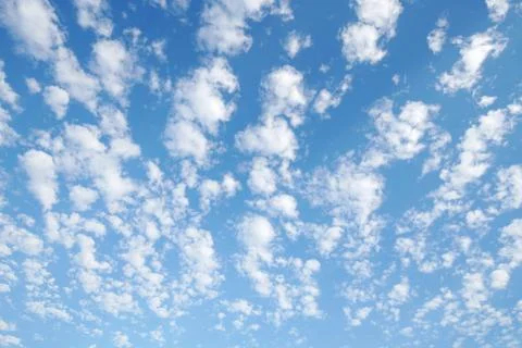 Background clouds with a blue sky Stock Photos