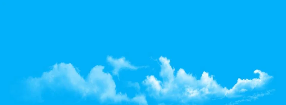 Background with clouds on blue sky Fotos Stock