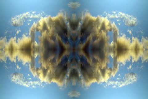 Background with clouds 写真素材